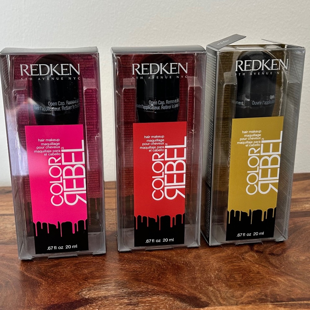 Redken Hair Makeup Color Rebel TRIO